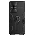 Nillkin CamShield Armor Samsung Galaxy S21 Ultra 5G Hybrid Case - Zwart