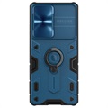 Nillkin CamShield Armor Samsung Galaxy S21 Ultra 5G Hybrid Case - Blauw