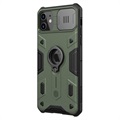 Nillkin CamShield Armor iPhone 11 Hybrid Case - Donkergroen