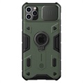 Nillkin CamShield Armor iPhone 11 Pro Max Hybrid Case - Donkergroen