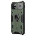 Nillkin CamShield Armor iPhone 11 Pro Max Hybrid Case - Donkergroen