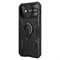 Nillkin CamShield Armor iPhone 12 Mini Hybrid Case - Zwart