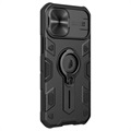 Nillkin CamShield Armor iPhone 12 Mini Hybrid Case - Zwart
