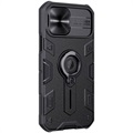 Nillkin CamShield Armor iPhone 12 Pro Max Hybrid Case - Zwart