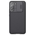 Nillkin CamShield Pro Samsung Galaxy S22 5G Hybrid Case - Zwart