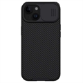 iPhone 15 Plus Nillkin CamShield Pro Hybride Hoesje - Zwart