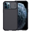 Nillkin CamShield Pro iPhone 12 Pro Max Hybrid Case - Zwart