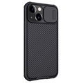 Nillkin CamShield Pro iPhone 13 Mini Hybrid Case - Zwart