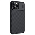 Nillkin CamShield Pro iPhone 13 Pro Max Hybrid Case - Zwart