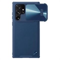 Nillkin CamShield S Samsung Galaxy S22 Ultra 5G Hybrid Case - Blauw