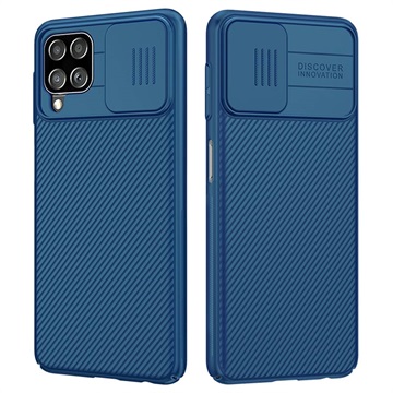 Nillkin CamShield Samsung Galaxy A22 4G Hybrid Case - Blauw
