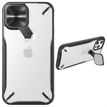 Nillkin Cyclops iPhone 12/12 Pro Hybrid Case - Zwart / Transparant