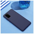Nillkin Flex Pure Samsung Galaxy S20+ vloeibare siliconen hoes - Blauw