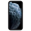 Nillkin Flex Pure iPhone 12 mini vloeibaar siliconen hoesje - Zwart