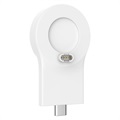 Nillkin NKT15 USB-C Draadloze Oplader voor Garmin Smartwatch - Wit