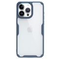 iPhone 15 Pro Max Nillkin Nature TPU Pro Hybride Hoesje - Blauw