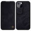 Nillkin Qin Pro Series iPhone 13 Flip Case - Zwart