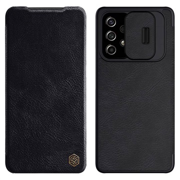 Nillkin Qin Series Samsung Galaxy A53 5G Flip Case - Zwart