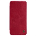 Nillkin Qin iPhone 12 Pro Max Flip Case - Rood