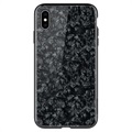 Nillkin Seashell iPhone XS Max Hybrid Case - Zwart