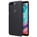 OnePlus 5T Nillkin Super Frosted Shield Cover - Zwart