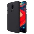 Nillkin Super Frosted Shield OnePlus 6 Cover - Zwart