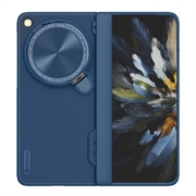 Oppo Vind N3/OnePlus Open Nillkin Super Frosted Shield Prop Hybride Hoesje - Blauw