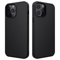 Nillkin Synthetic Carbon Fiber iPhone 13 Pro Cover - Zwart