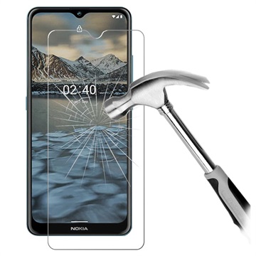 Nokia 2.4 Gehard Glas Screenprotector - 9H, 0.3mm - Doorzichtig