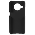 Nokia X10/X20 Rubberen Plastic Case - Zwart