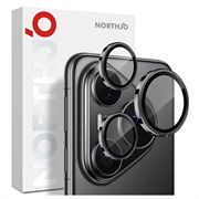 Huawei Pura 80 Pro/80 Pro+ Northjo Camera Lens Beschermer Set - Zwart