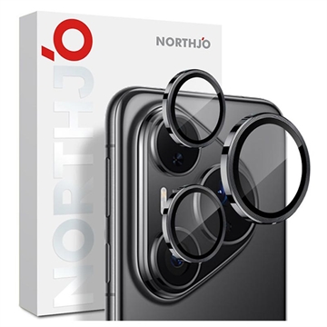 Huawei Pura 80 Pro/80 Pro+ Northjo Camera Lens Beschermer Set - Zwart