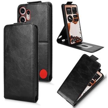 Nothing CMF Phone 2 Pro Verticale Flip Hoesje met standaard - Zwart