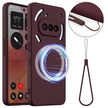 Nothing Phone (3a) Liquid Siliconen Hoesje - MagSafe Compatibel