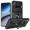 Nothing Phone (3a) Roterende ring hybride hoesje met camera schild