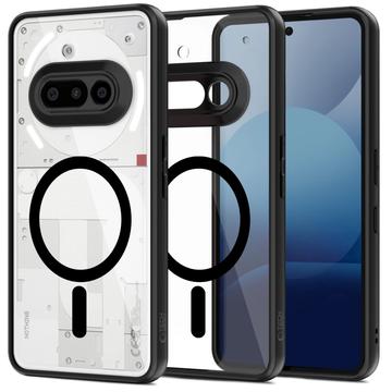 Nothing Phone (3a) Tech-Protect Magmat Cover - MagSafe-compatibel - Zwart / Doorzichtig