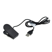 OTB USB Oplaadkabel / Datakabel voor Garmin Forerunner 230/235/630/735XT, Approach G10/S20, vivomove HR - 1m - Zwart