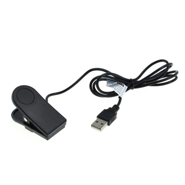 OTB USB Oplaadkabel / Datakabel voor Garmin Forerunner 230/235/630/735XT, Approach G10/S20, vivomove HR - 1m - Zwart