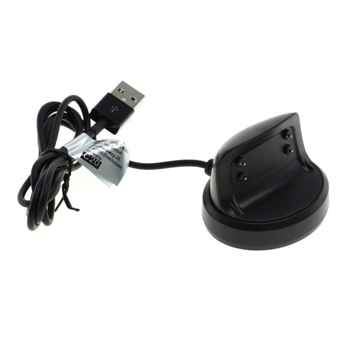 Samsung Gear Fit2/Gear Fit2 Pro OTB USB-oplaadkabel - Zwart