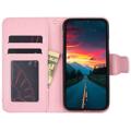 OnePlus 10T Wallet Hoesje met Magnetische Sluiting - Roze