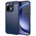 OnePlus 15 Geborsteld TPU Hoesje - Koolstofvezel