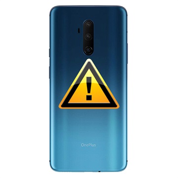 OnePlus 7T Pro Batterij Cover Reparatie - Blauw