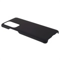 OnePlus 9 Pro Rubberen Plastic Hoes - Zwart