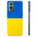 OnePlus 9 Pro TPU Hoesje Oekraïense Vlag - Geel en Lichtblauw