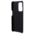 OnePlus 9 Rubberen Plastic Case - Zwart