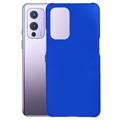 OnePlus 9 Rubberen Plastic Case - Blauw