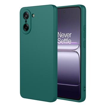 OnePlus Ace 5 Racing/Nord CE5 Schokbestendig Silicone Hoesje - Zwartgroen