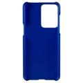 OnePlus Nord 2T Rubberen Plastic Hoesje - Blauw