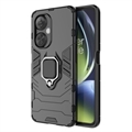OnePlus Nord CE 3 Lite/N30 Hybrid Case met Ringhouder - Zwart