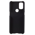 OnePlus Nord N10 5G rubberen plastic behuizing - zwart